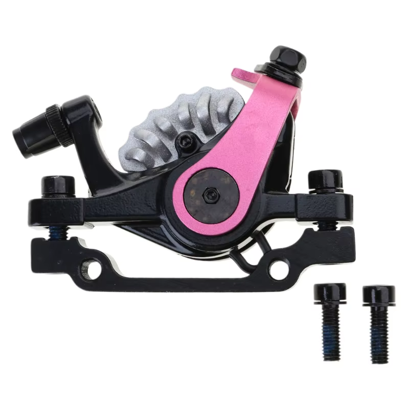 Freins à disque mécaniques en alliage pour vélos électriques, entraînement à piston bilatéral, VTT à