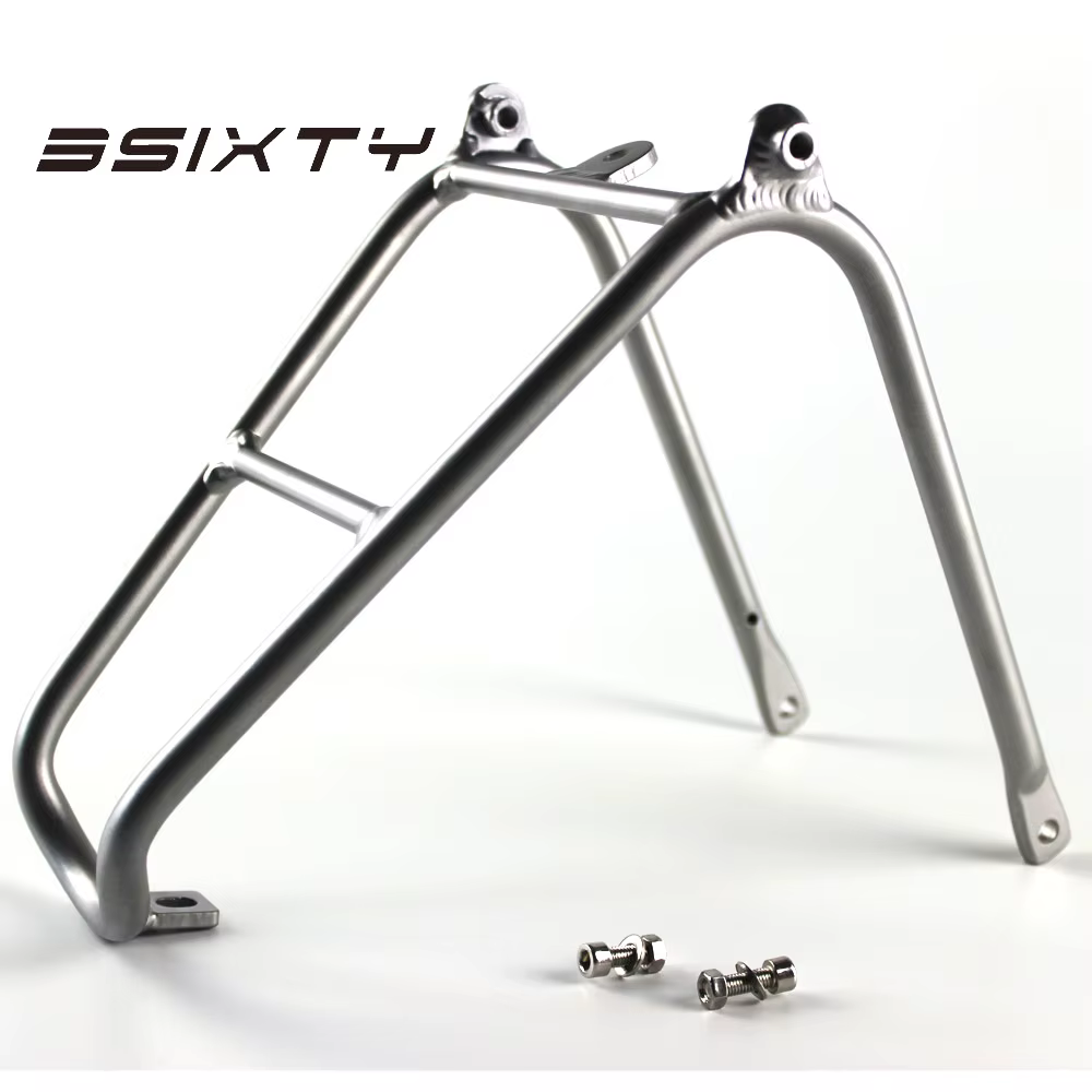 Support arrière pliant en forme de C en alliage 3sixty - Un étagère de vélo en aluminium très légère