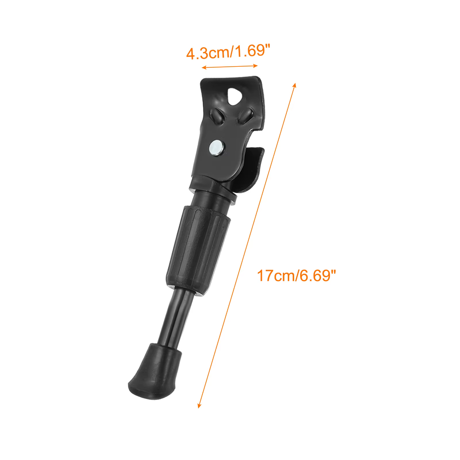 Béquille de vélo pour roue de 12/14/16/18/20 pouces, en acier au carbone, simple face, Support arriè