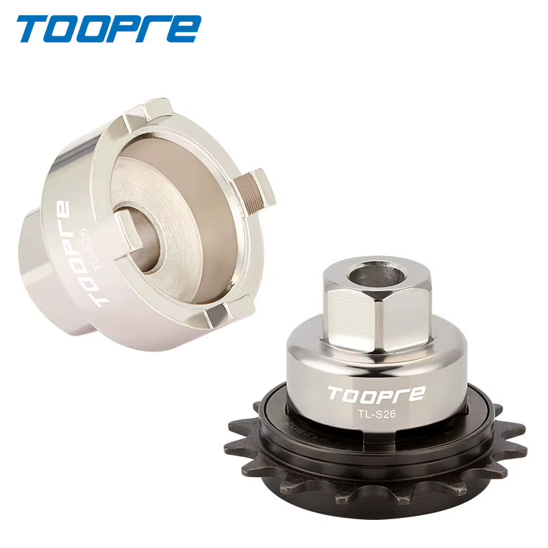 TOOPRE TL-S26 outil de retrait de volant d'inertie de vélo à vitesse unique pour 16T 17T 18T BMX et