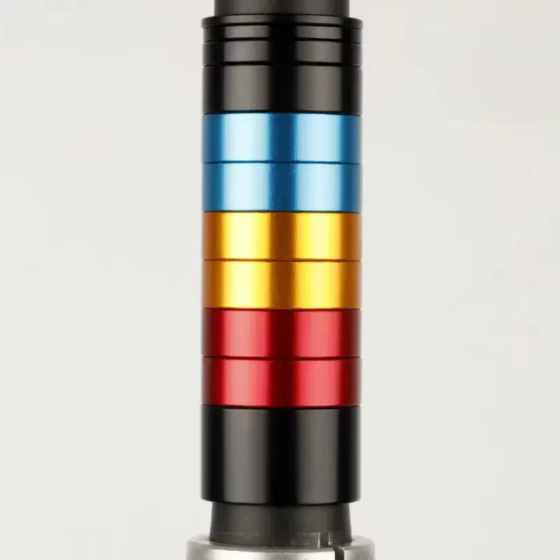 Entretoise en aluminium 1-1/8 "28.6mm, tuyau de support de fourche avant de vélo, tige de casque, ro
