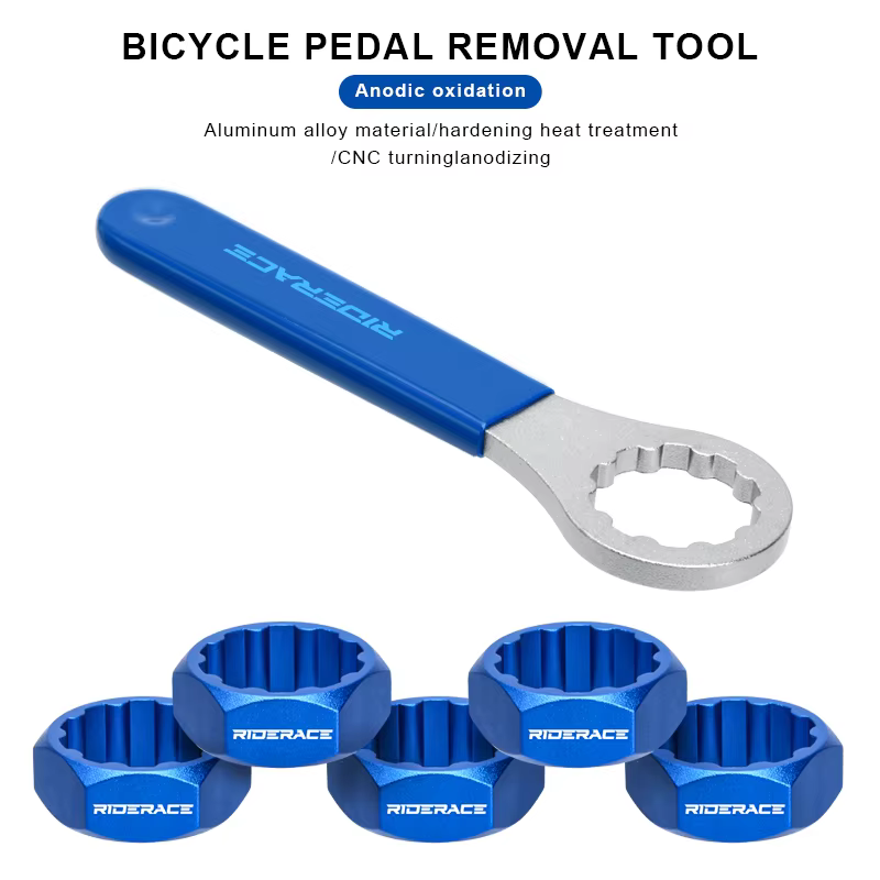Outil de retrait d'essieu de pédale de vélo 10T, démontage d'arbre, boulon de verrouillage pour Shim