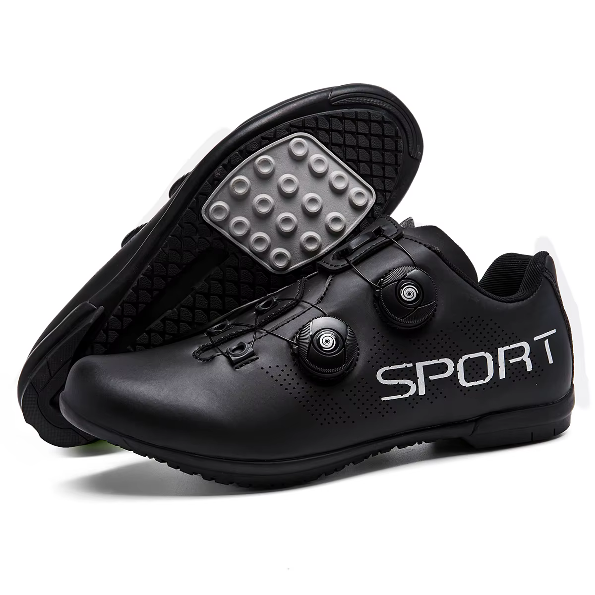 Chaussures de cyclisme respirantes à l'offre elles en caoutchouc, chaussures de sport professionnell