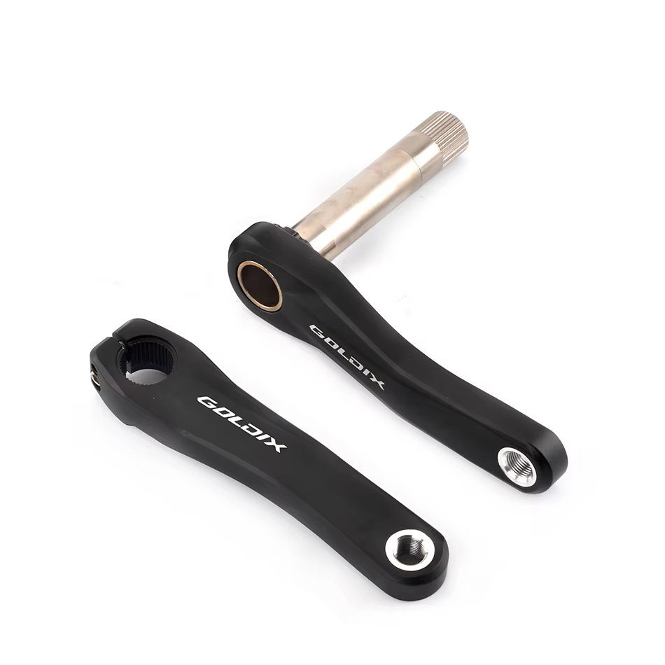 GOLDIX enfants vélo pédalier 110mm/127mm/140mm/150mm/155mm/160mm manivelle vtt enfant pédalier 28T-3