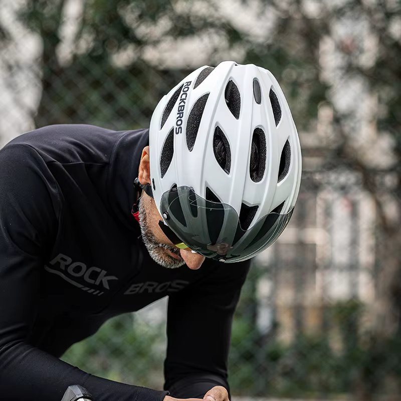 ROCKBROS casque de vélo intégralement moulé casque de vélo moteur Scooter électrique casque de traje