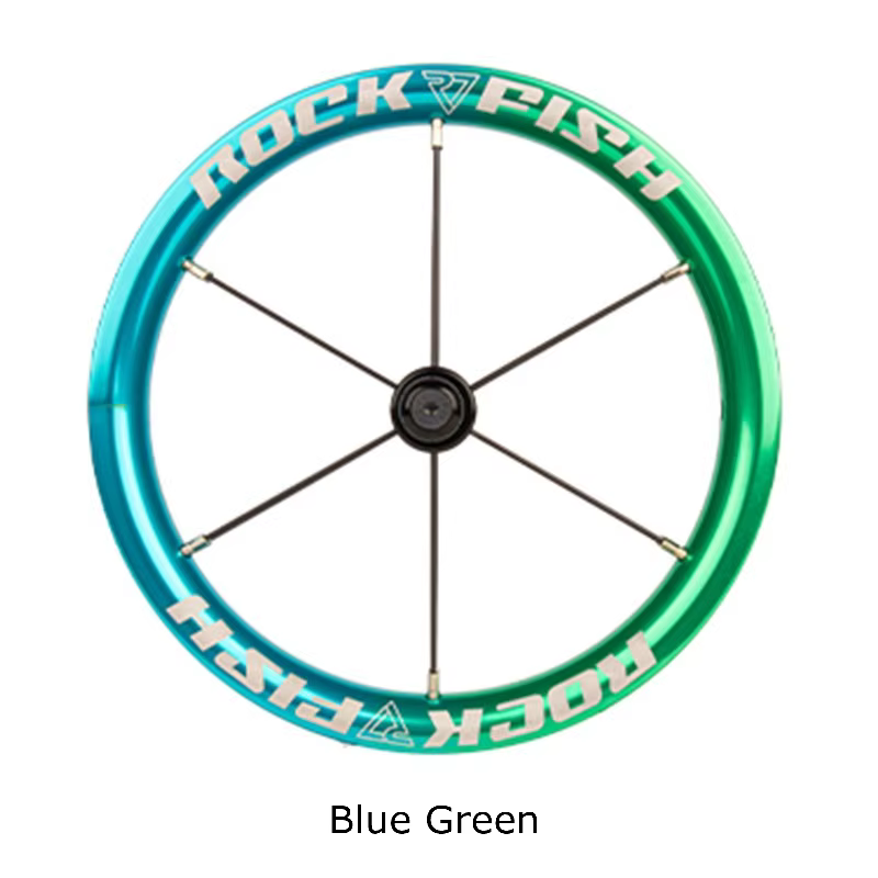 Rockfish R7 jeu de jantes de vélo de poussée 12 pouces enfants jeu de roues de vélo coulissant Doubl