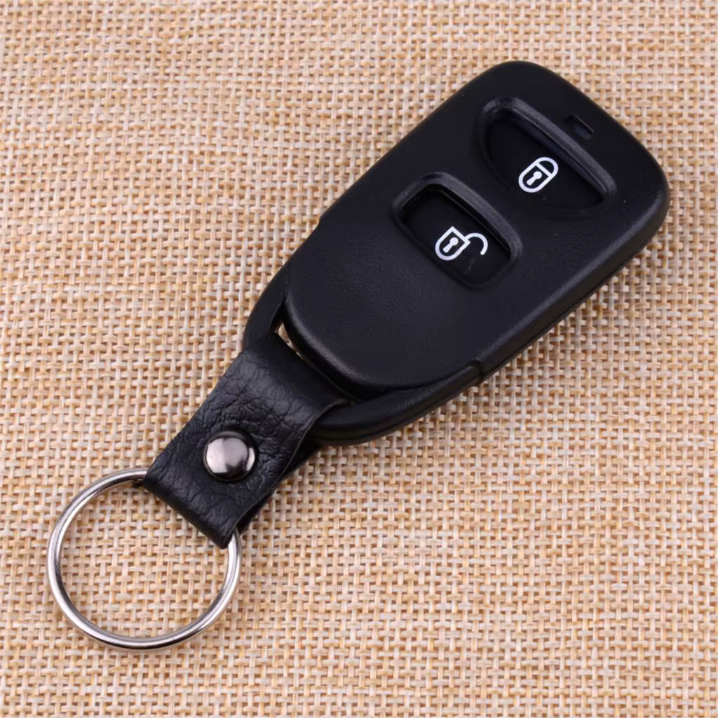 CITALL-Coque de clé à distance de voiture à 2 boutons, télécommande d'entrée sans clé, boîtier Fob F