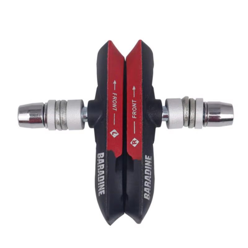 Frein de vélo silencieux v-plaquettes de frein freins à traction linéaire mécanique double composé 7