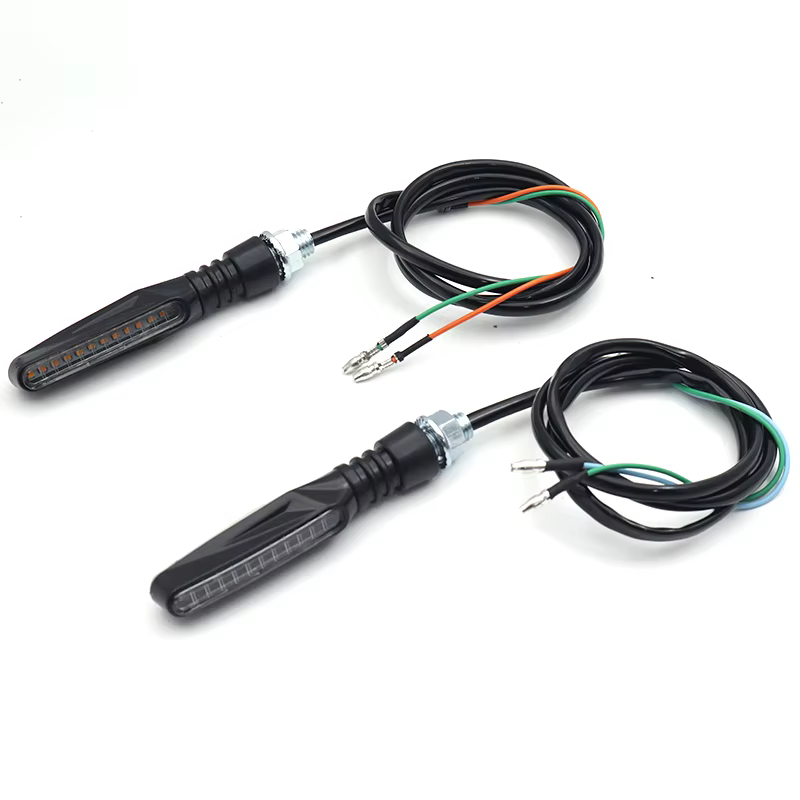 2 pièces 60V feu arrière feu stop LED clignotant pour Scooter électrique Citycoco e-bike moto arrièr