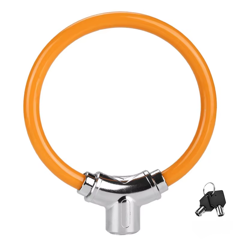 Antivol de vélo, cadenas pour vélo électrique avec 2 clés, fermoir en forme d'anneau pour moto, pièc