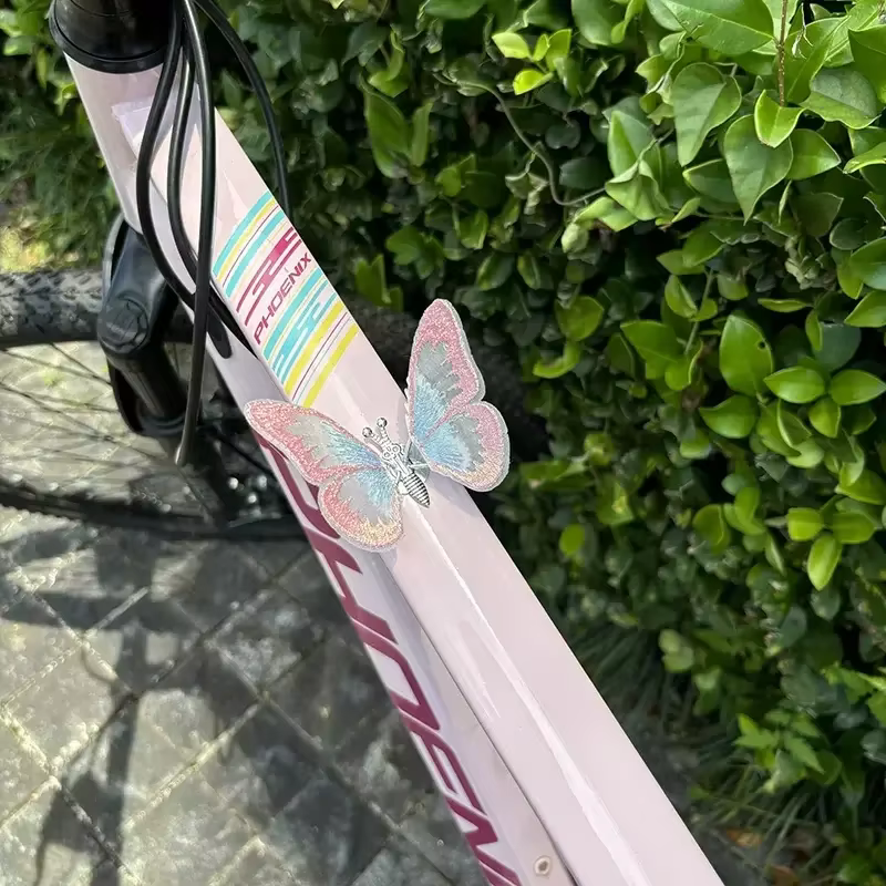 Accessoires de vélo, autocollants papillon volant, décoration de vélo de route, accessoires créatifs