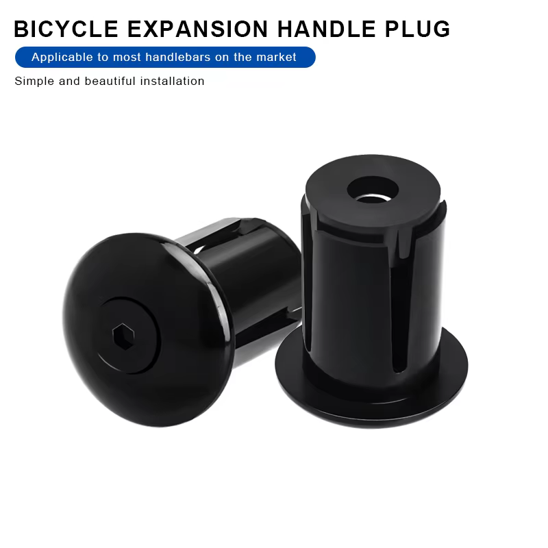 Embouts de barre de vélo bouchons d'extrémité de guidon de verrouillage réglables extensibles en pla