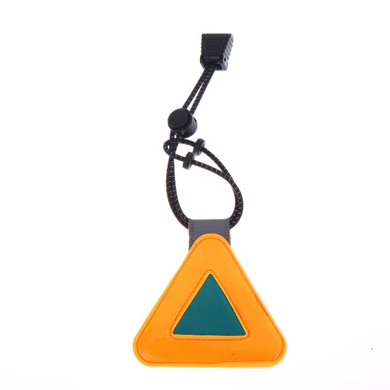 Panneau triangulaire réfléchissant pour vélo, pour la sécurité nocturne et la visibilité en conduite