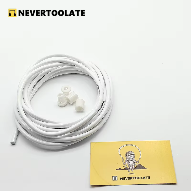 80A dureté de rivage 5mm d'épaisseur corde de rechange de corde de saut PVC 3.5m cordon en vinyle co