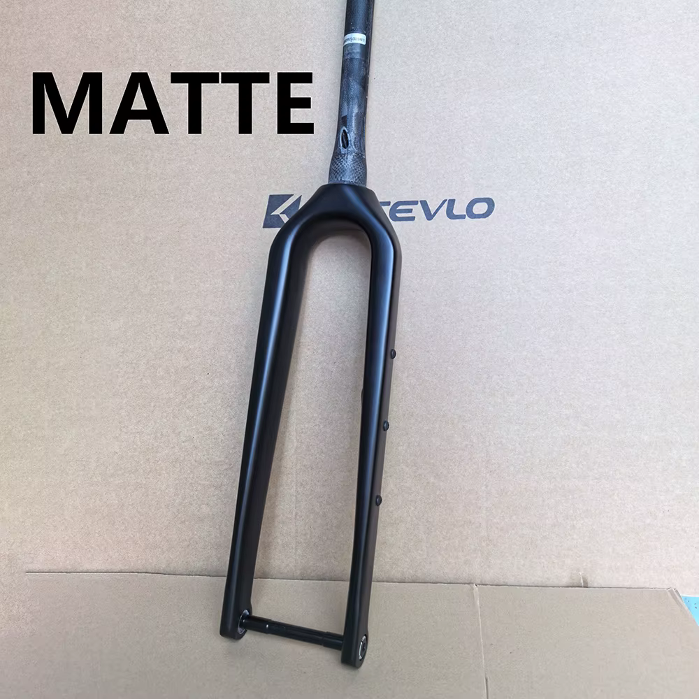 Fourche de vélo de gravier KOCEVLO GF07 en fibre de carbone conique, fourche avant de vélo de gravie