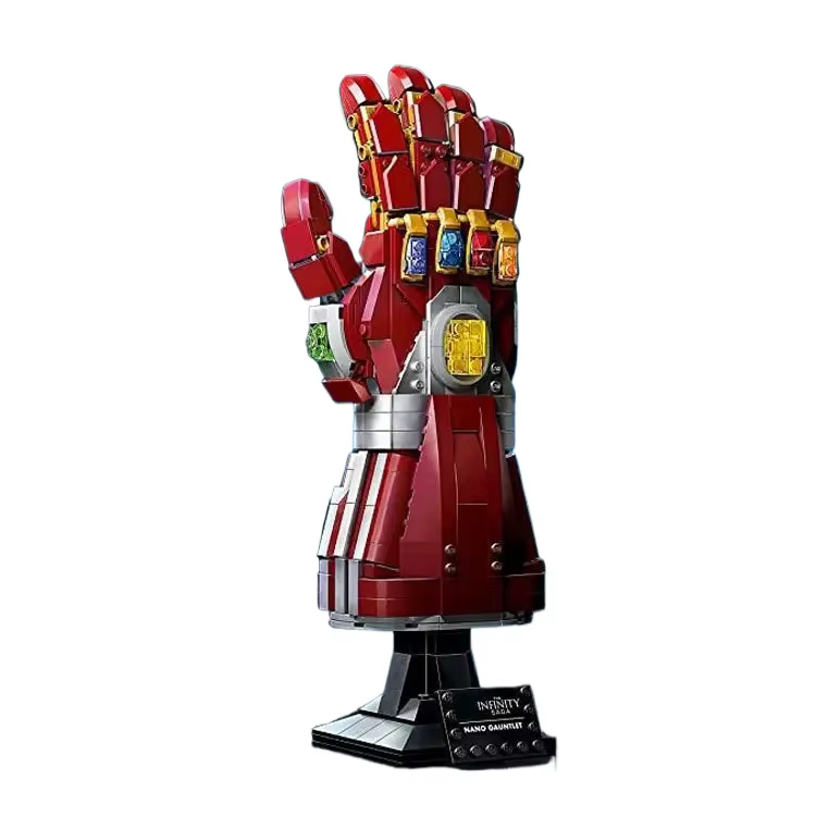 Figurine Thanos de la série Iron Man, gants de l'infini, modèle Venom, puzzle DIY en plastique, joue