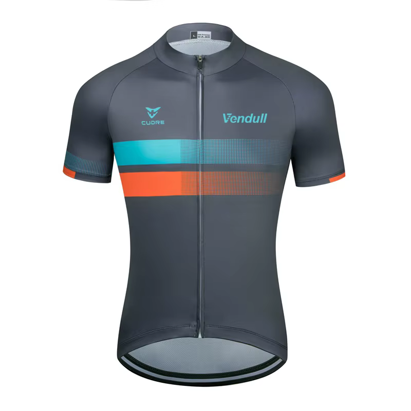 2023 nouveau VENDULL hommes cyclisme Maillot cyclisme course hauts à manches courtes cycliste vêteme