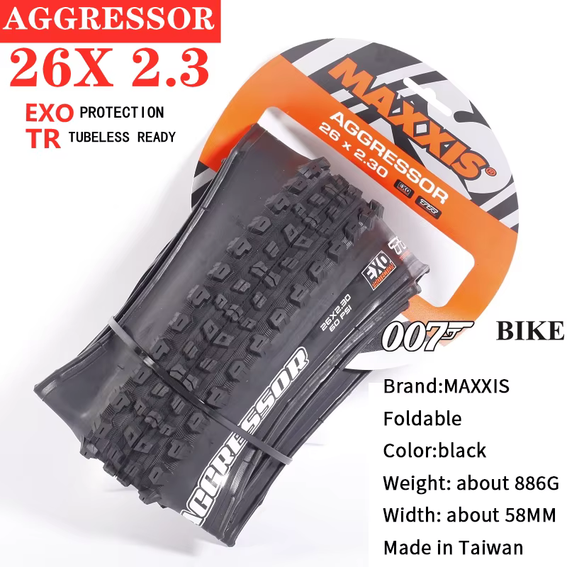 1 pièce MAXXIS 29 AGGRESSOR vélo 26X2.3 27.5X2.3/2.5 29X2.3 29*2.5 EXO Protection TR Tubeless 29er p