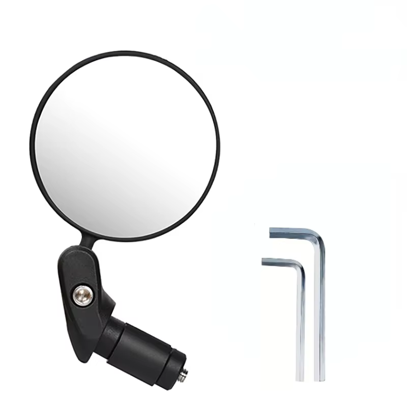 Rétroviseur de vélo 360 ° Rétroviseurs universels rotatifs pour guidon de cyclisme, miroir grand A