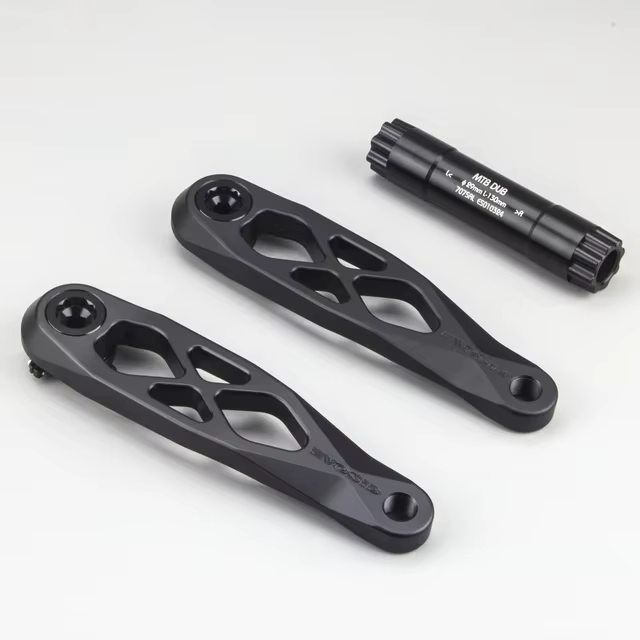 EVOSID manivelle de vélo vtt ultralégère 165mm axe DUB 29mm pédalier de vélo de montagne 170mm Insta