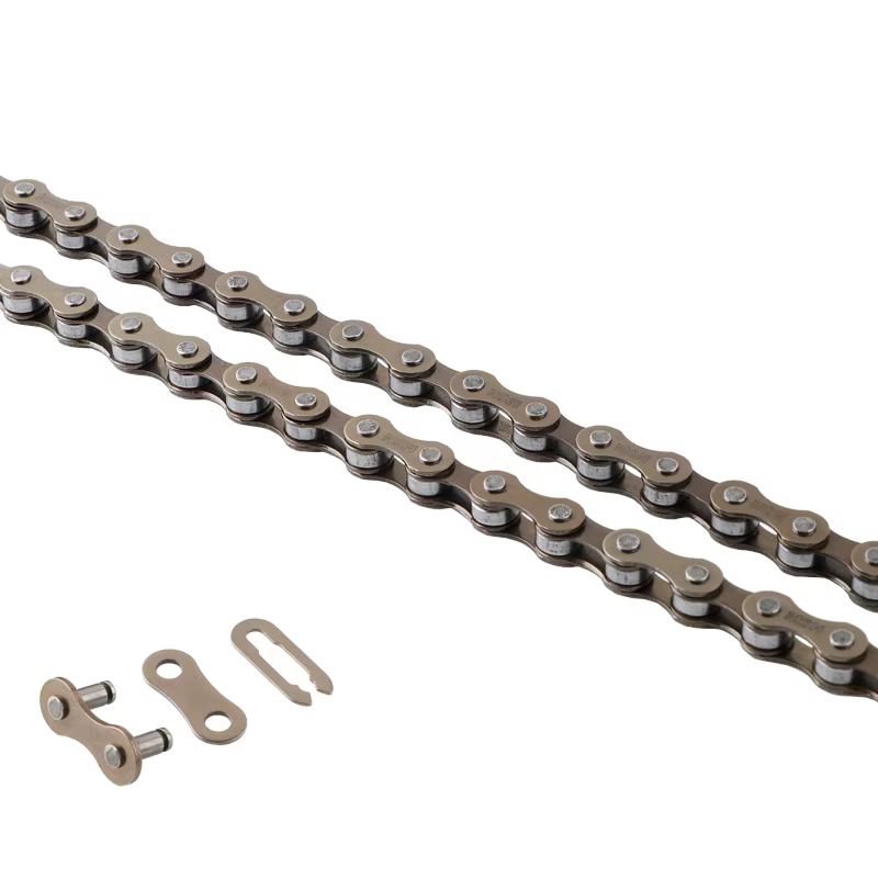 HASSNS HV410 chaîne de vélo chaîne à vitesse unique courant de vélo électrique 114L accessoires de c