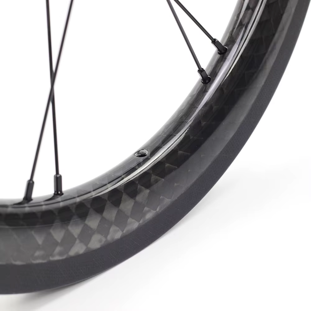 SILVEROCK-Jante de vélo en carbone, Bromsilice FNHON, vélo pliant, Minivélo, pneu de largeur 14h 21h
