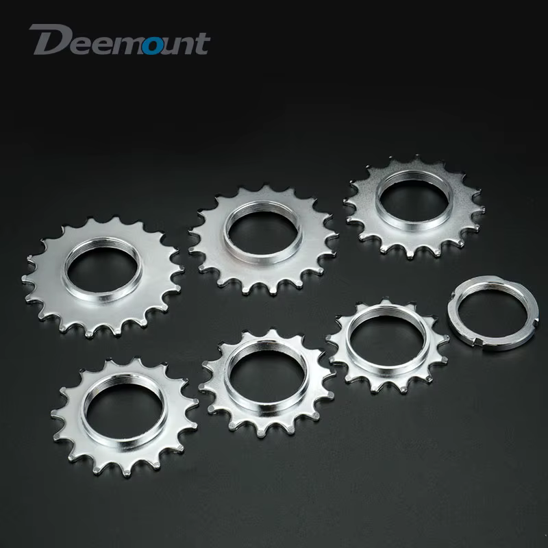 Deemount – roue libre de vélo à pignon fixe, verrouillage du moyeu, 1 vitesse, anneaux de verrouilla