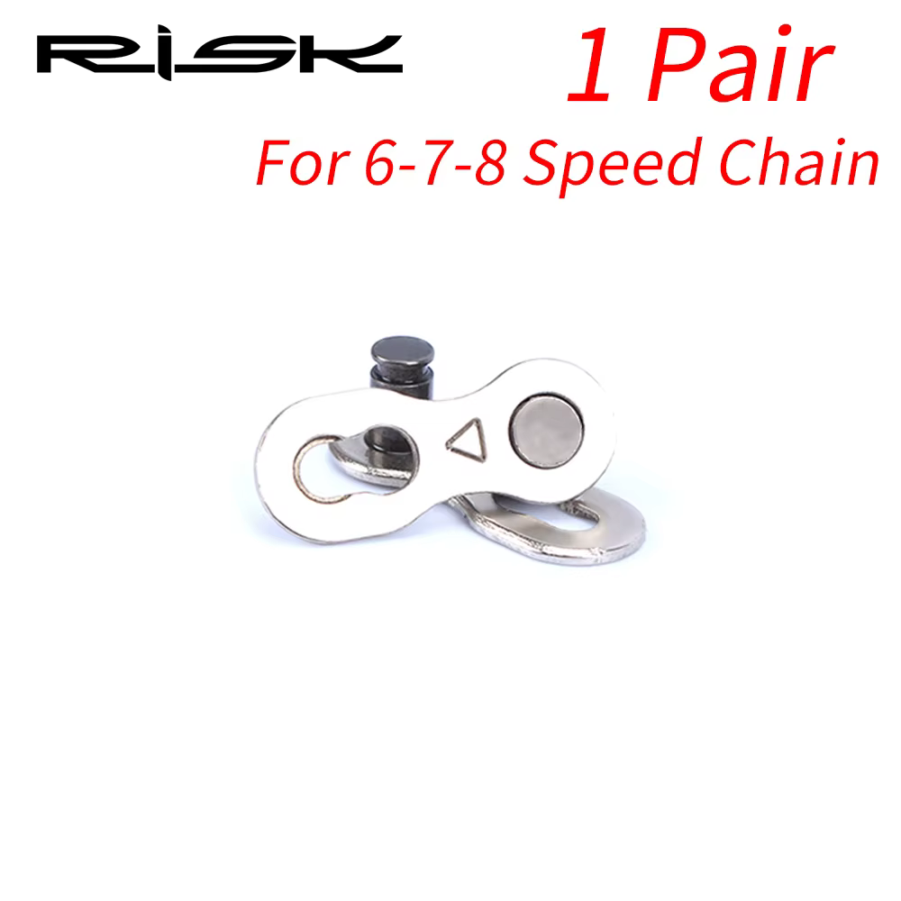 RISK – chaîne de vélo à maillons rapides, chaîne de vélo de route et vtt, connecteur rapide manquant