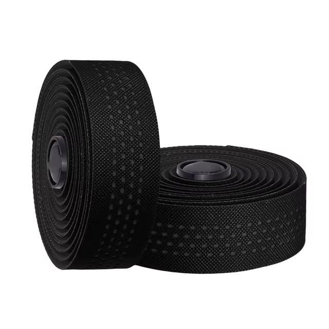 1 paire de bandes de guidon respirantes perforées bande de barre de vélo de route antidérapante EVA/