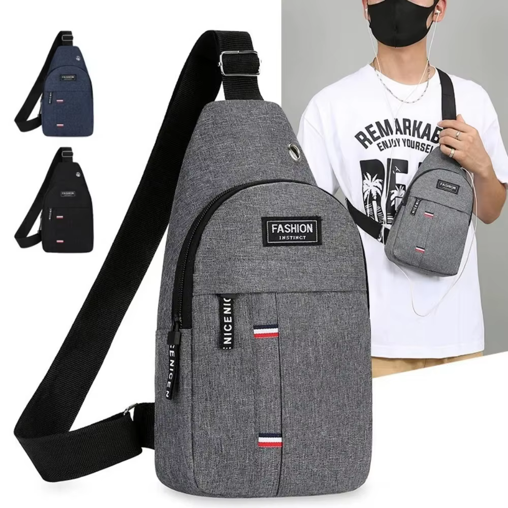 Sac banane étanche de grande capacité pour hommes, sangle réglable pour voyage en plein air, course