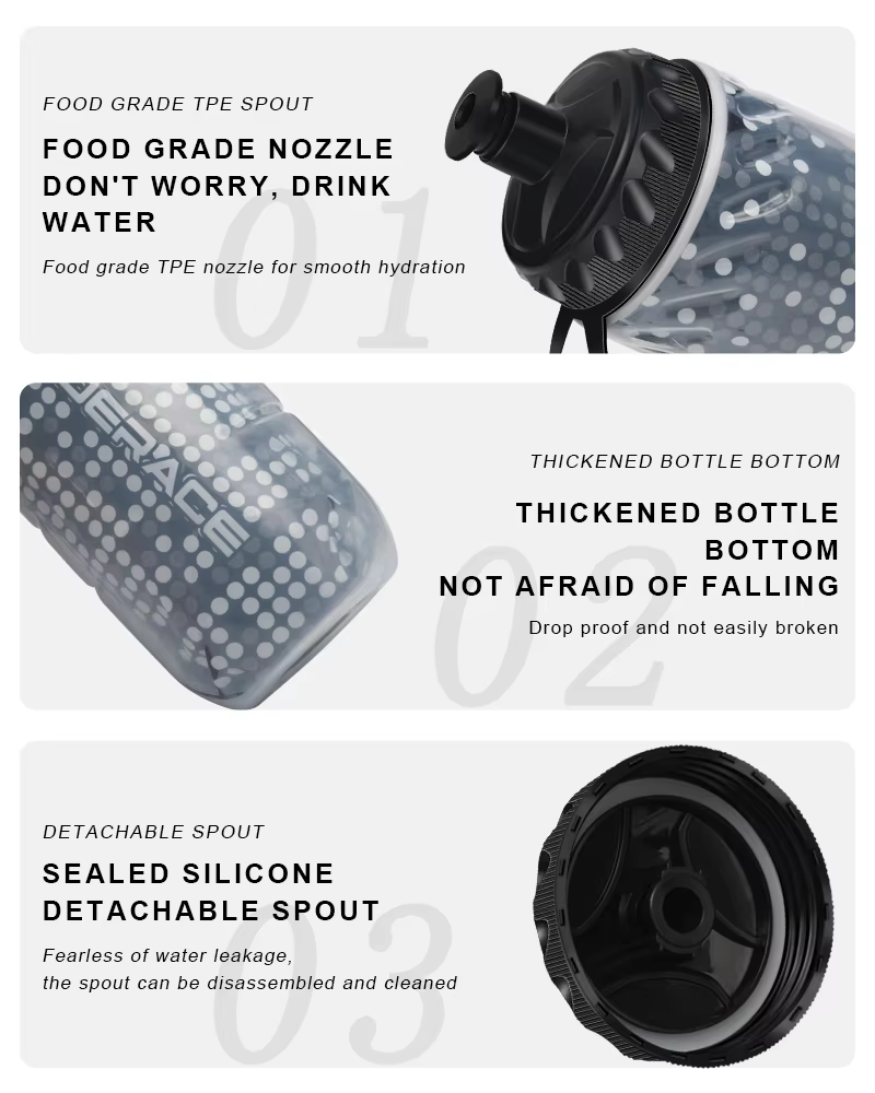 Bouteille d'eau de vélo double couche thermique garder chaud froid Portable vtt vélo de route Sport 