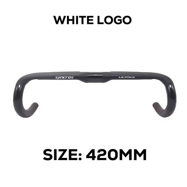 Guidon de vélo de route en carbone 260g Aero Comfort, passage des câbles interne/externe, compatible