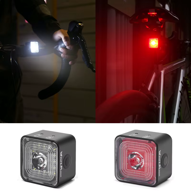 Enquêter arrière de détection de freinage intelligent pour vélo, ensembles avant et arrière, étanche