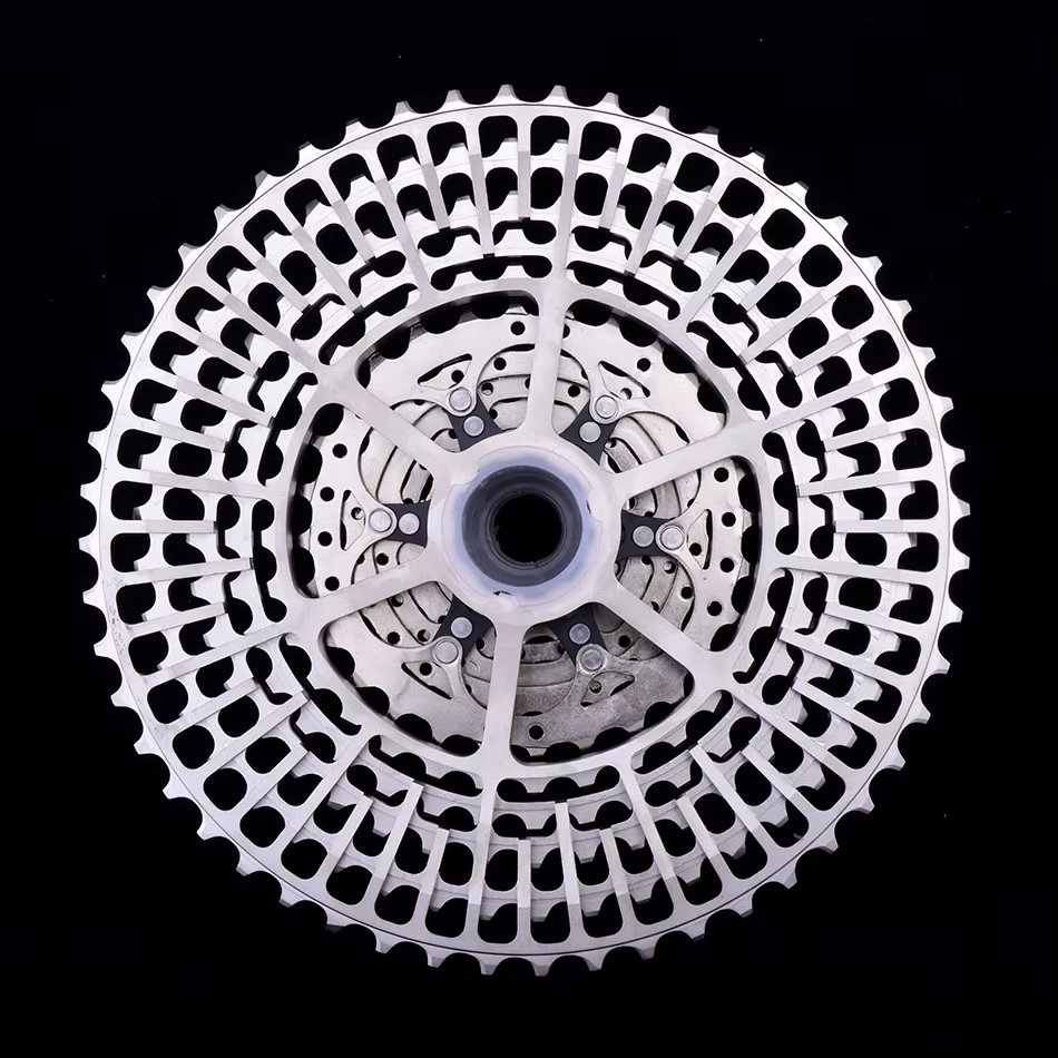 GOLDIX – Cassette vtt ultralégère CNC 10/11/12 vitesses 46-52T HG, roue libre pour Transmission SHIM