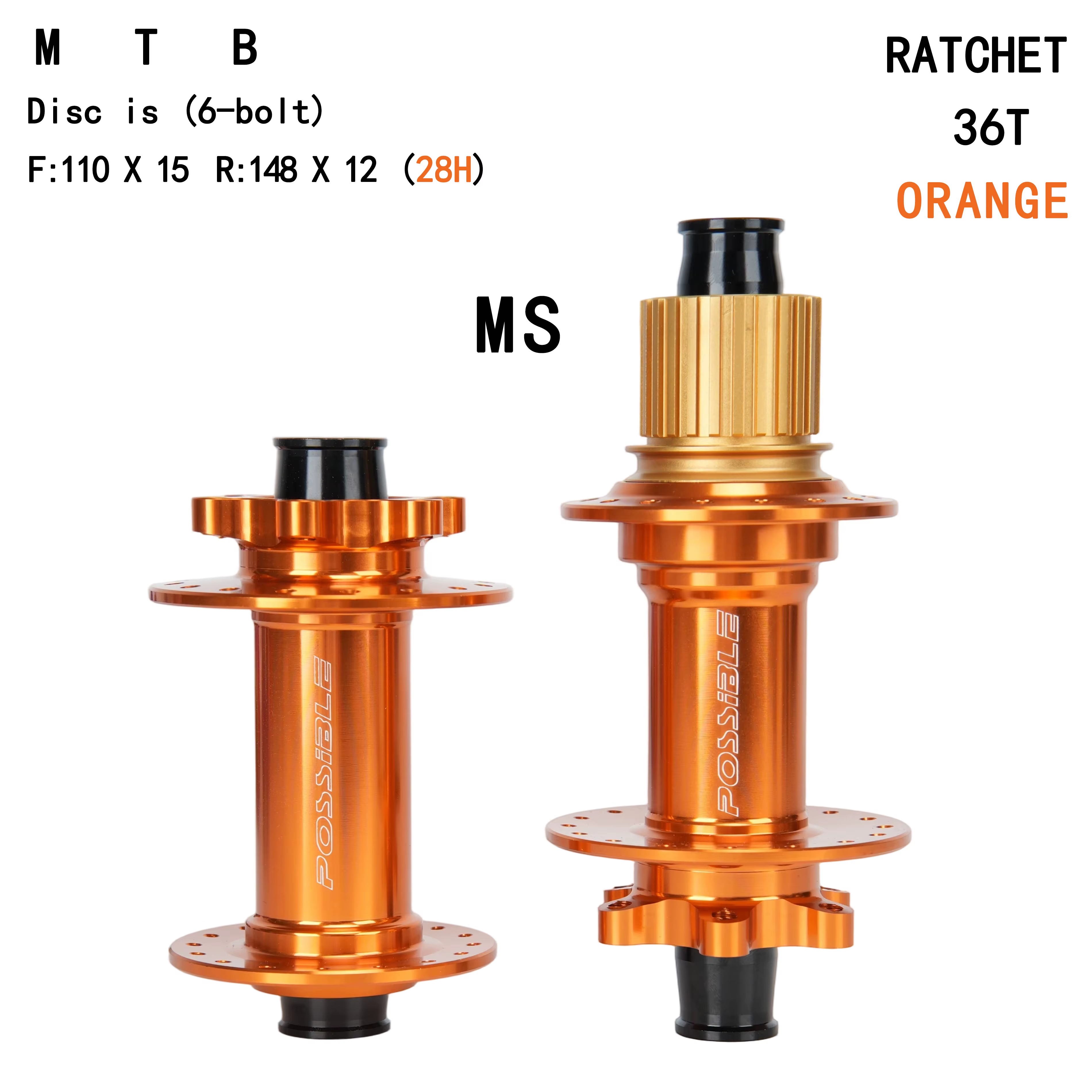 Moyeu de vélo VTT 28H 36T en alliage Boost 110/148mm, 6 couleurs, léger 140g, moyeu avant XD HG MS r