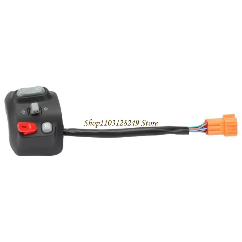 Interrupteurs poignée poignée scooter N5KD avec conceptions ergonomiques Accélérateurs guidon scoote