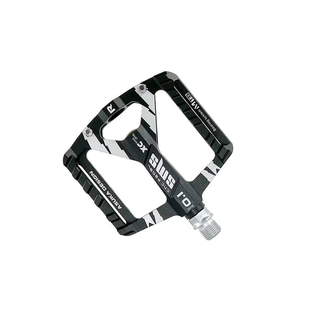 Pédales de vélo VTT ultralégères colorées, roulement scellé, alliage d'aluminium, antidérapantes, ac