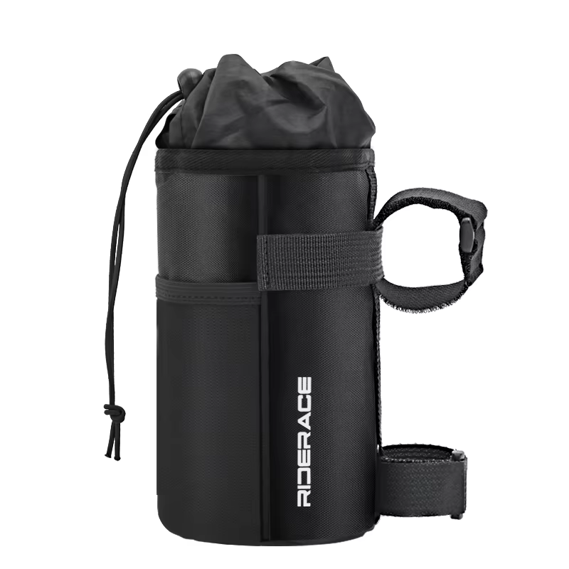Sacoche multifonction portable pour guidon de vélo, sac pour bouteille d'eau de vélo, bouilloire iso