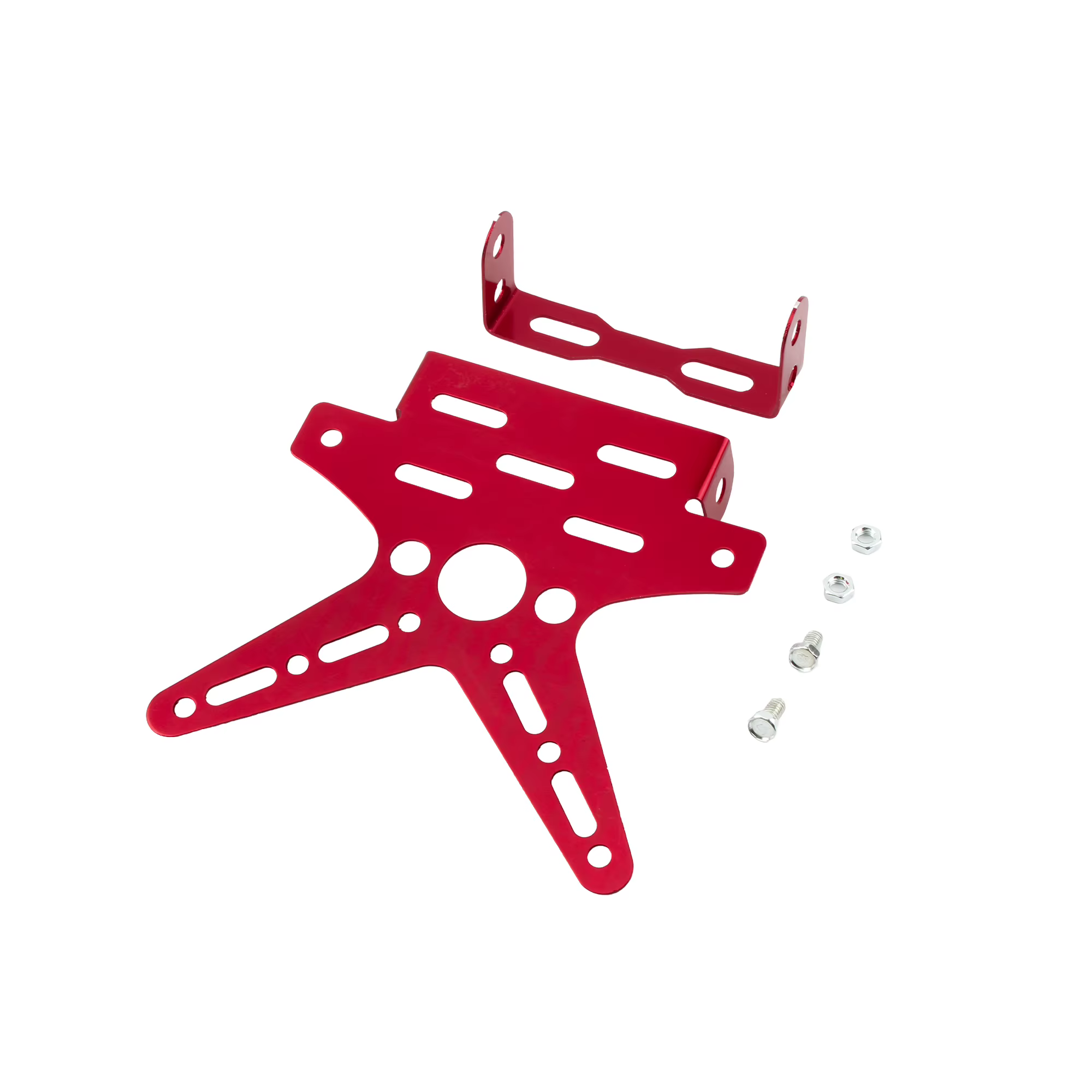 Cadre de plaque de planificateur arrière de moto, scooter Hurbike, support de plaque d'immatriculati