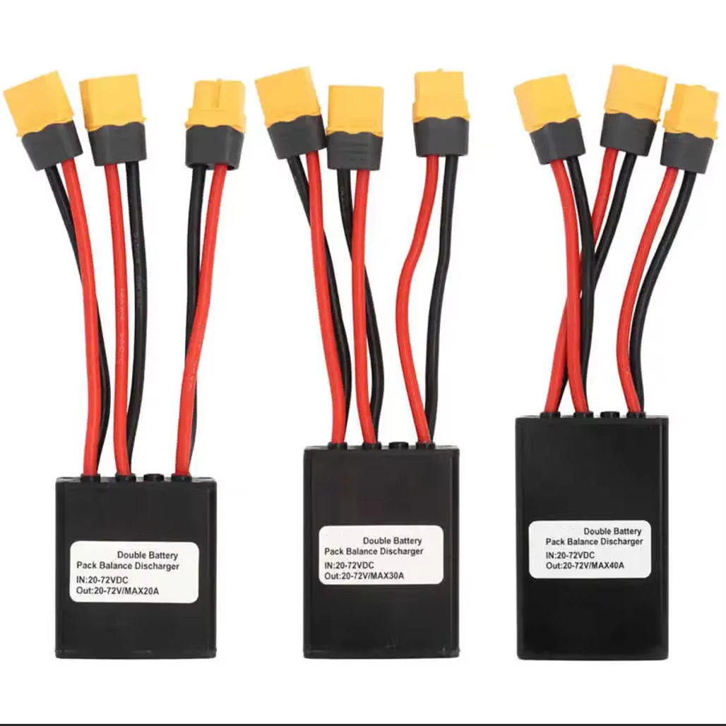 Convertisseur de décharge de batterie Double pour vélo électrique 20V-72V, moteur de vélo électrique