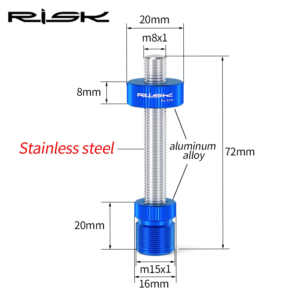 Risque RL215PRO vélo vélo carré et axe cannelé BB support inférieur Anti chute auxiliaire retrait dé