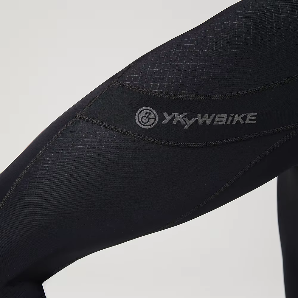 YKYWBIKE-Pantalon à bretelles de cyclisme pour homme, Pro Bike, Long Cool, Respirant, Ride fjQuick D