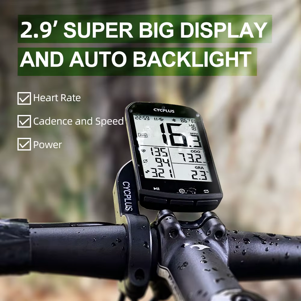 GPS Vélo Ordinateur Sans Fil CYCPLUS M1 Étanche Compteur De Vitesse Odomètre ANT + Bluetooth5.0 Vélo