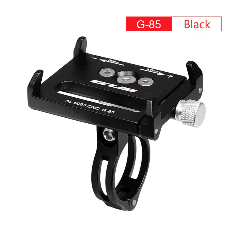 GUB G85 support de téléphone de vélo universel réglable 3.5-6.5 pouces Smartphone guidon de vélo en 