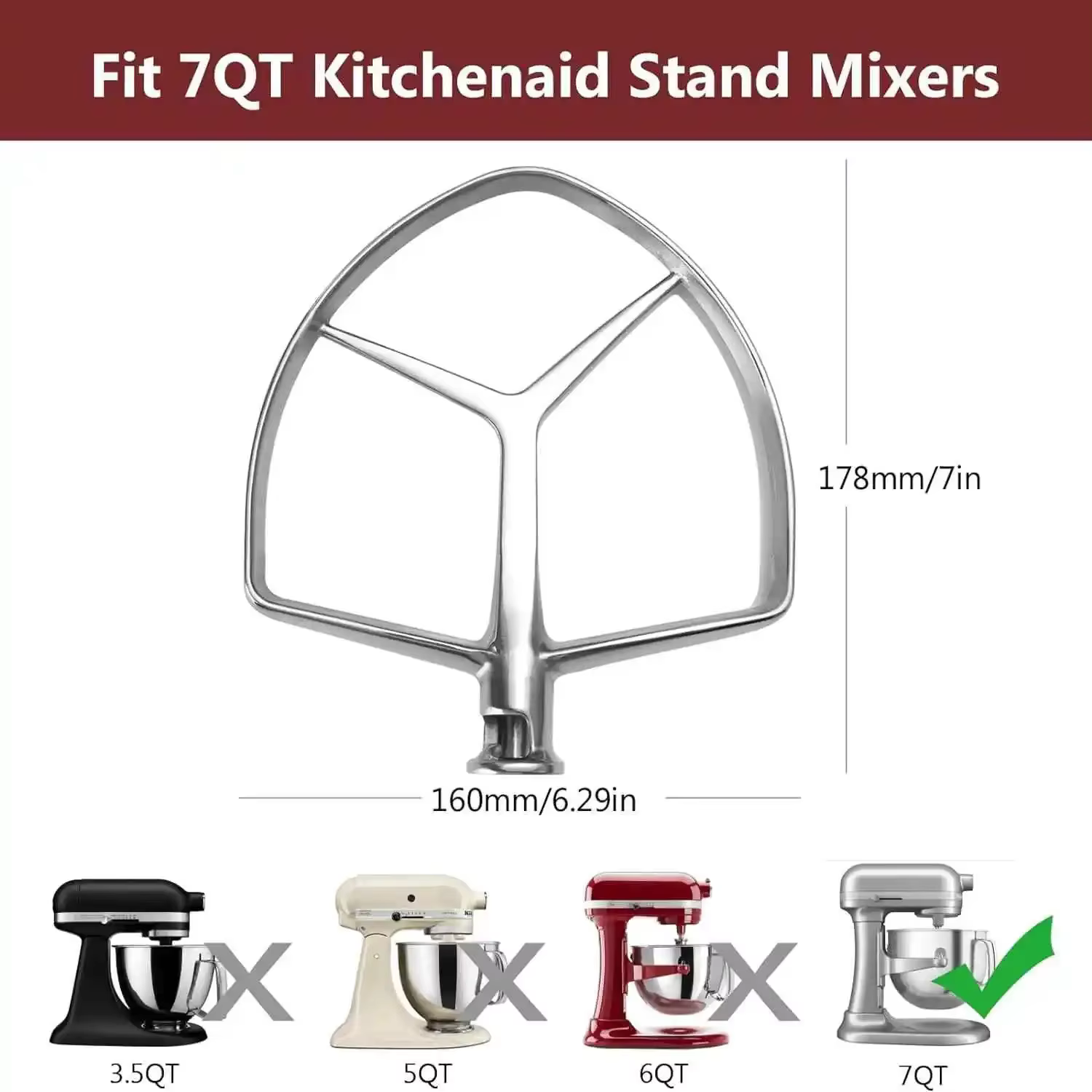 Accessoires de pièces de fixation auxiliaires pour mélangeur sur socle, palette auxiliaire pour Kitc