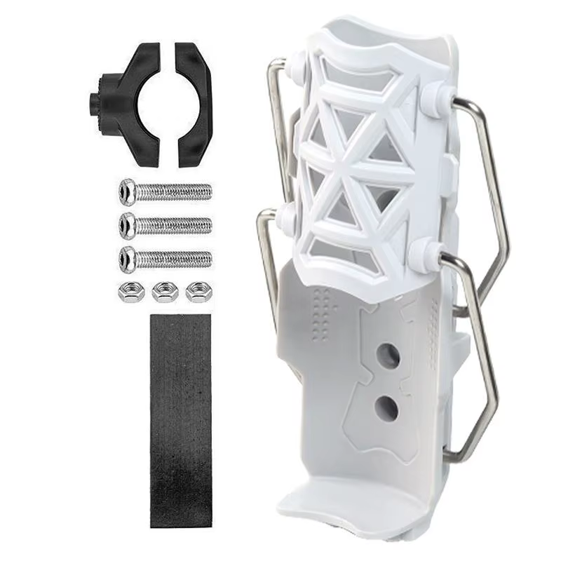 Porte-bidon compact pour vélos et motos avec support stable pour usage occasionnel