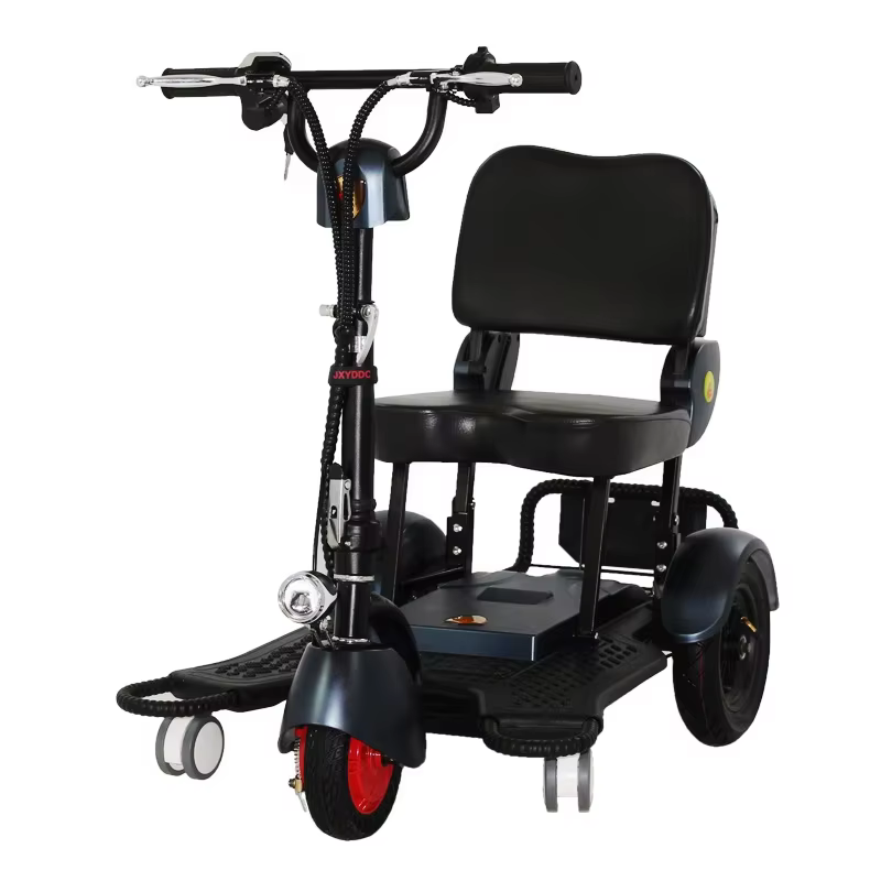 Scooter électrique pliable de 10 pouces, tout Terrain pour adulte, Tricycle électrique longue Distan