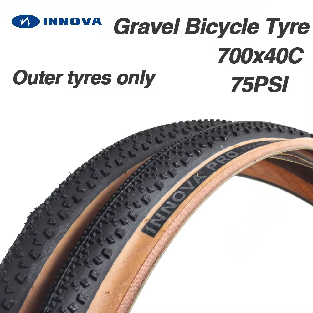 INNOVA-Tube de protection contre les crevaisons de vélo, Cyclocross jaune, Opathie routière, 700 × 4