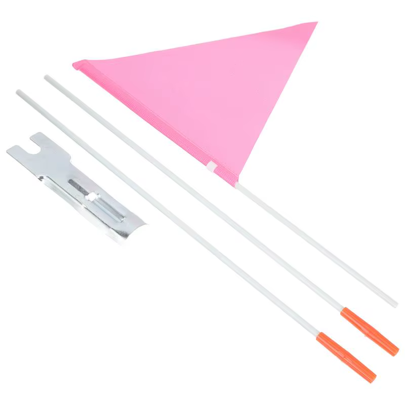 Drapeau de vélo en Fiber de verre solide, 1 pièce, mât de queue de cyclisme pour vélos, drapeaux lég