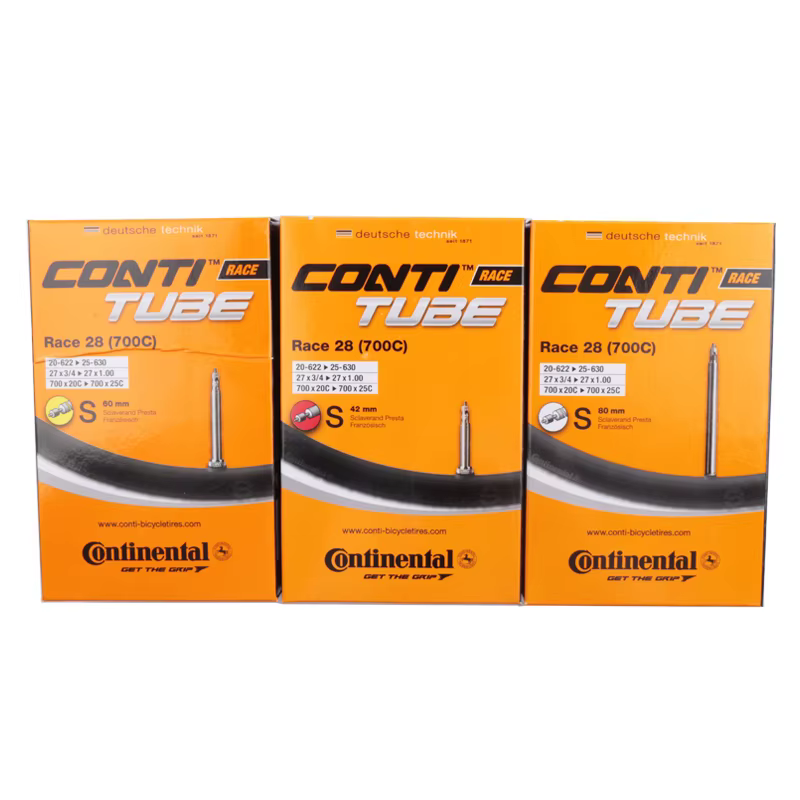 Chambre à air de vélo de route Continental Grand Race 28 700c x 20-25 Presta 42mm/60mm/80mm vélo Pre